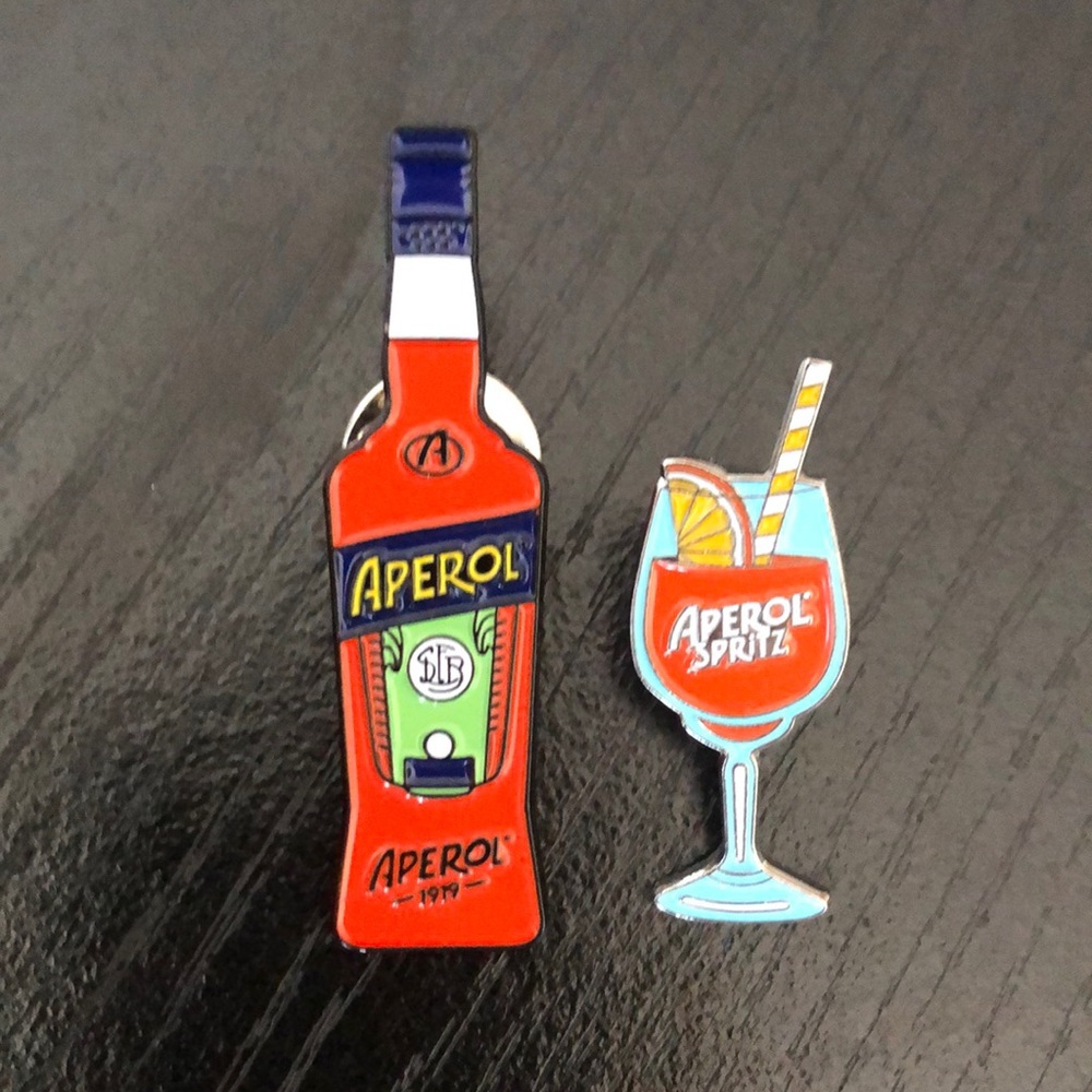 Aperol Pin Set